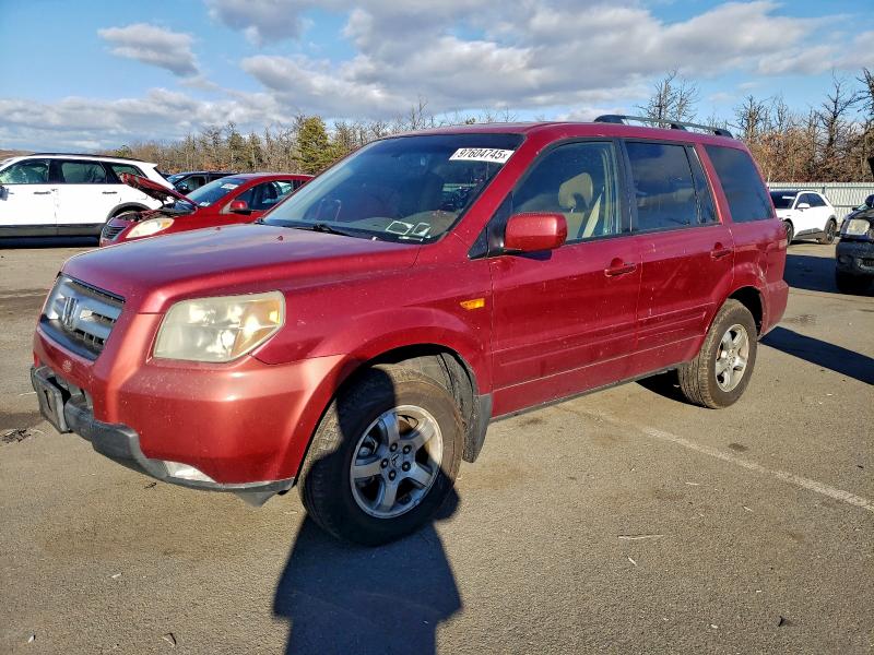 2006 HONDA PILOT — VIN 2HKYF18616H509493