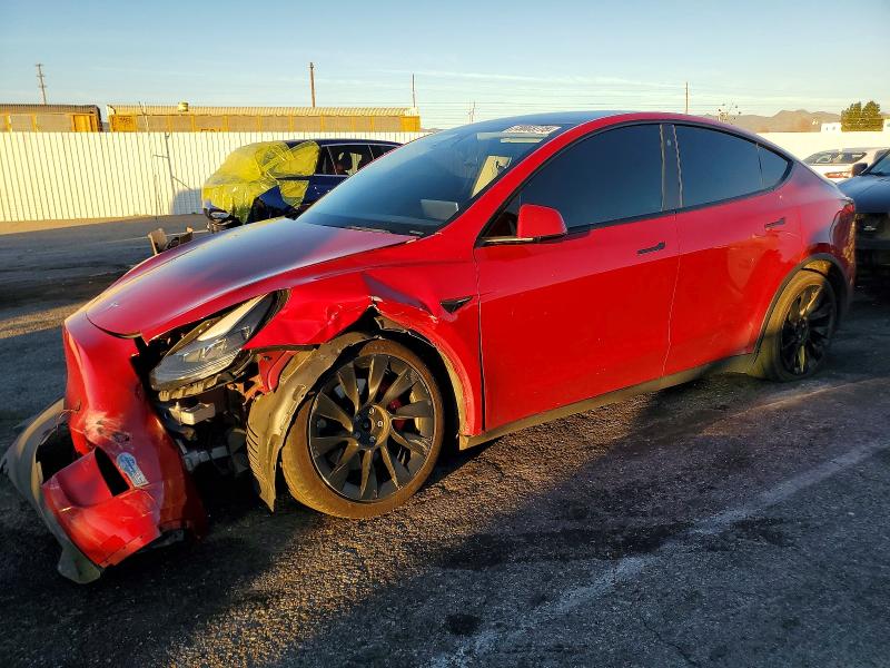 2021 TESLA MODEL Y — VIN 5YJYGDEF3MF124631