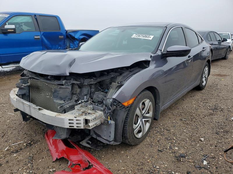 2018 HONDA CIVIC — VIN 19XFC2F50JE016093