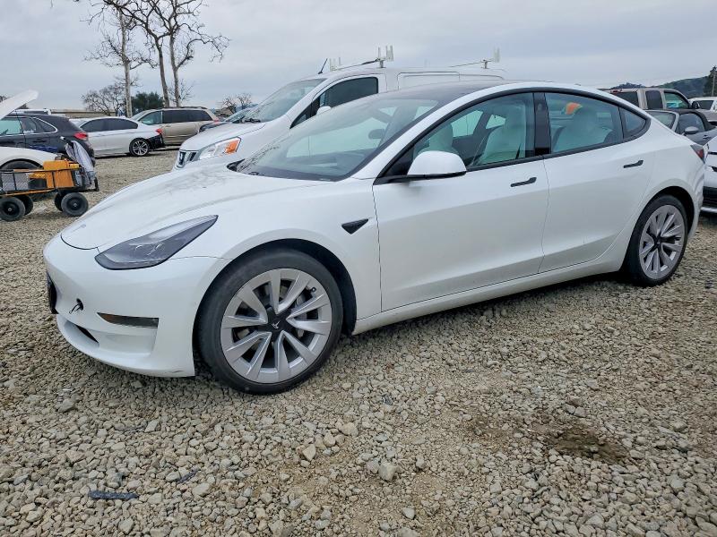 2021 TESLA MODEL 3 — VIN 5YJ3E1EB6MF999617