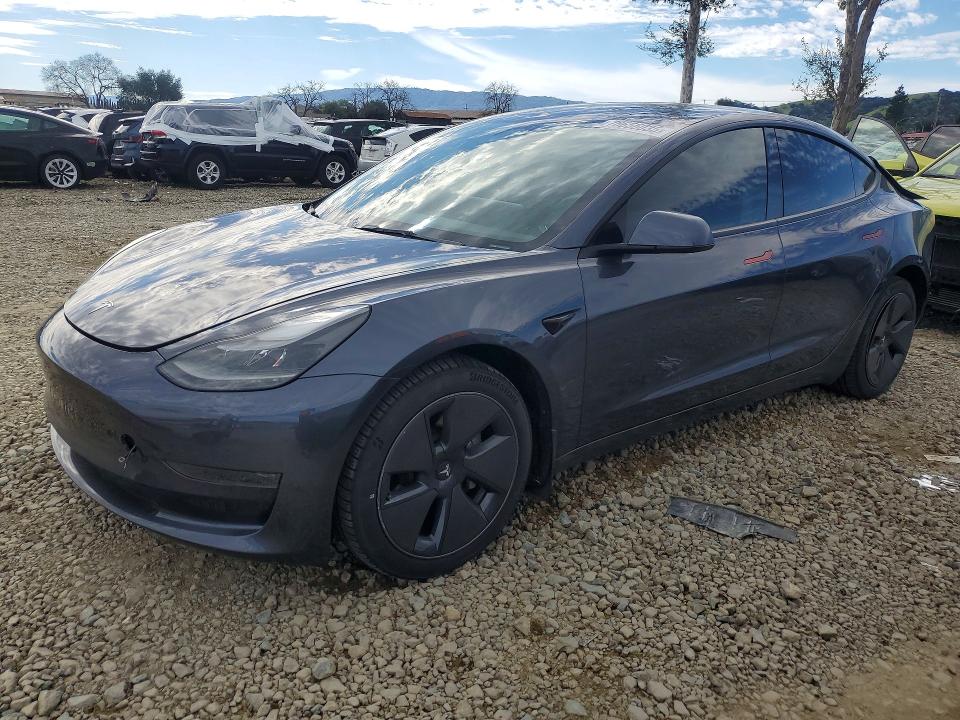 2023 TESLA MODEL 3 — VIN 5YJ3E1EA5PF409290