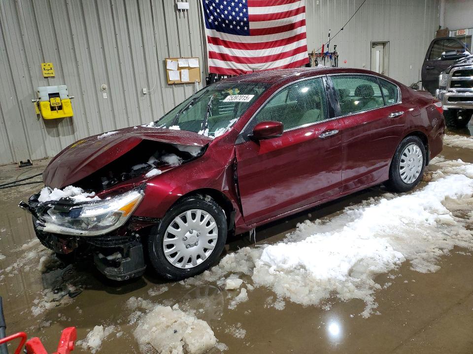 2016 HONDA ACCORD — VIN 1HGCR2F37GA081312