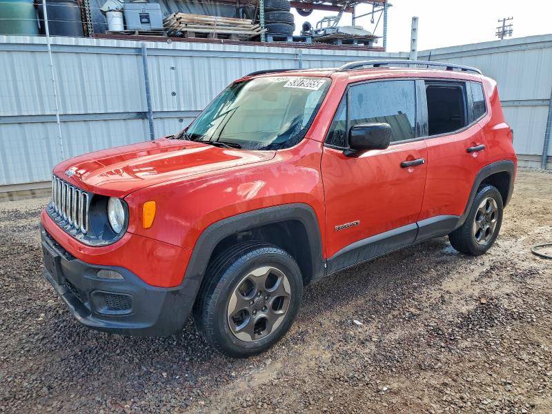 2016 JEEP RENEGADE S — VIN ZACCJBAWXGPD87850