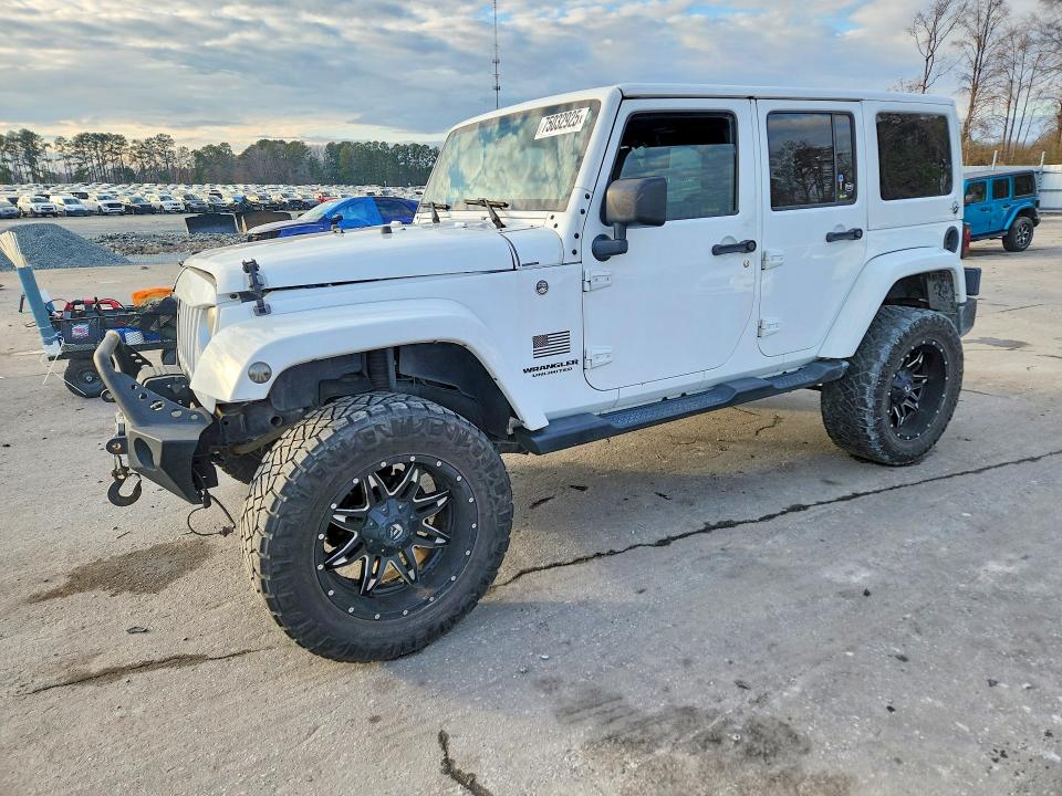 2016 JEEP WRANGLER UNLIMITED — VIN 1C4BJWEG8GL127196