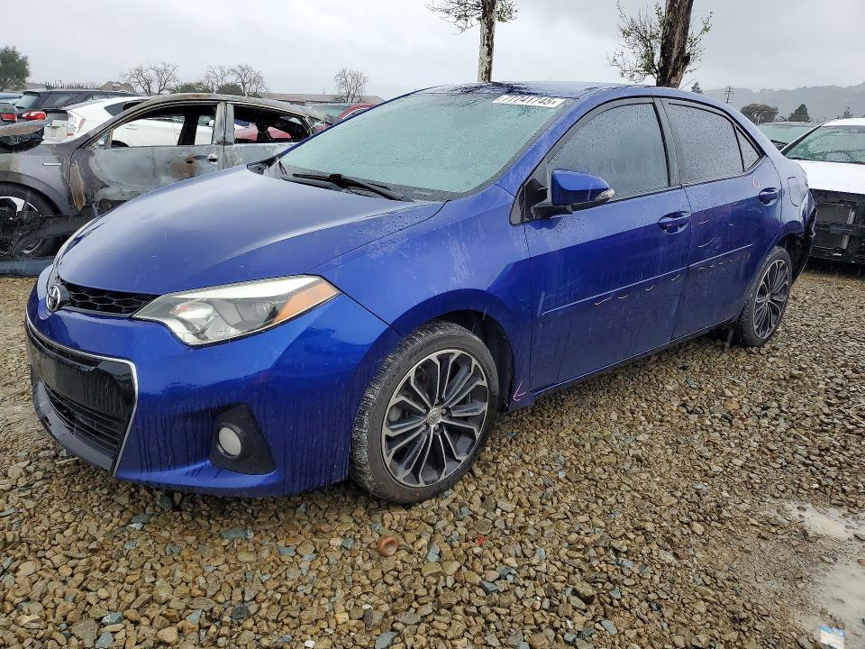 2015 TOYOTA COROLLA — VIN 2T1BURHE7FC259519