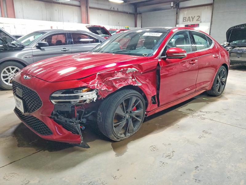 2022 GENESIS G70 — VIN KMTG54TE3NU100268