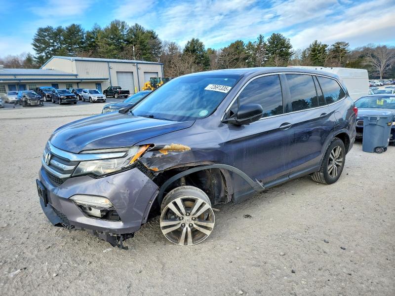 2016 HONDA PILOT EXL — VIN 5FNYF6H56GB011455