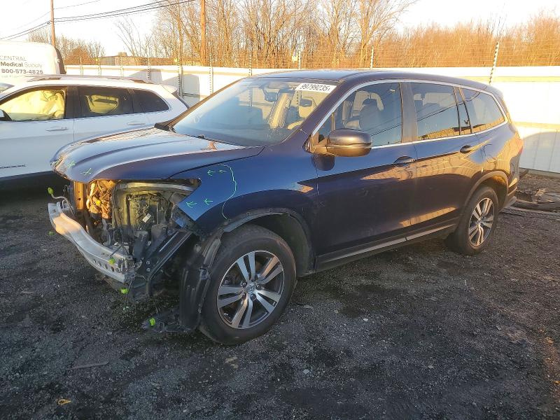 2016 HONDA PILOT EXL — VIN 5FNYF6H50GB107565