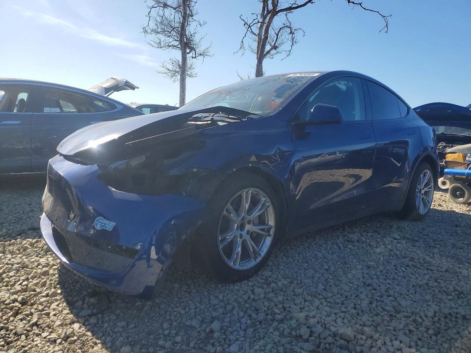 2021 TESLA MODEL Y — VIN 5YJYGDEE3MF091007