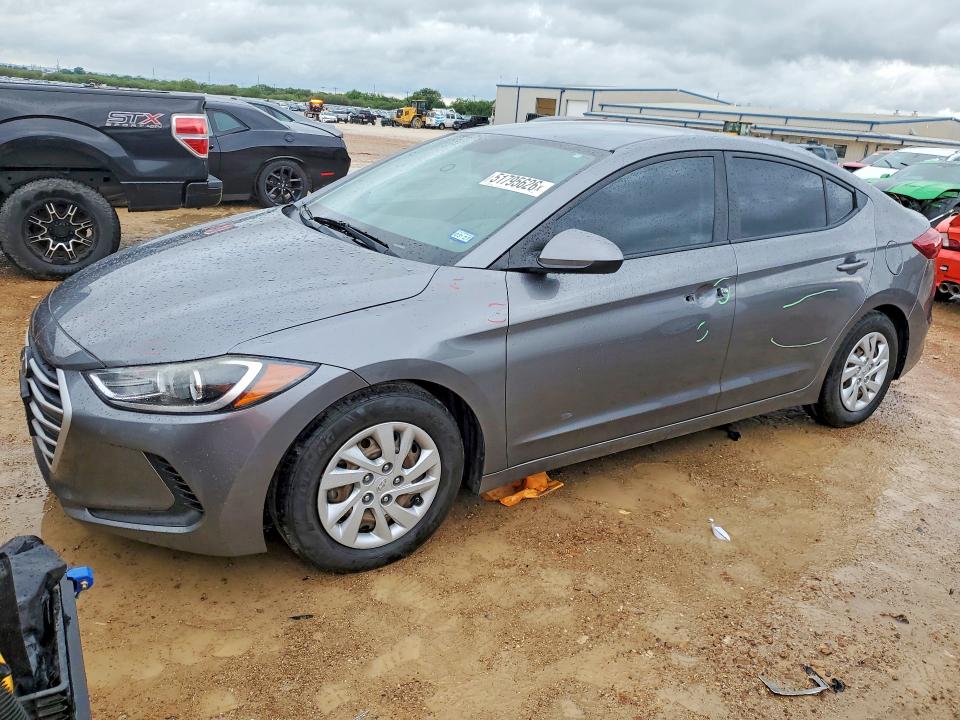 2018 HYUNDAI ELANTRA — VIN 5NPD74LF1JH330285