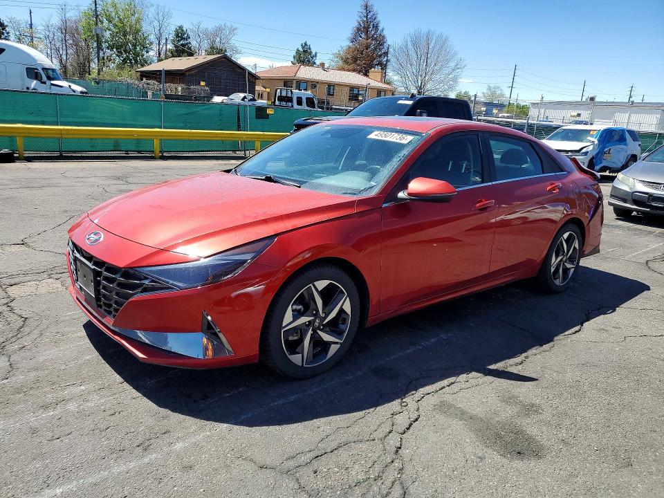 2021 HYUNDAI ELANTRA — VIN KMHLP4AGXMU125917