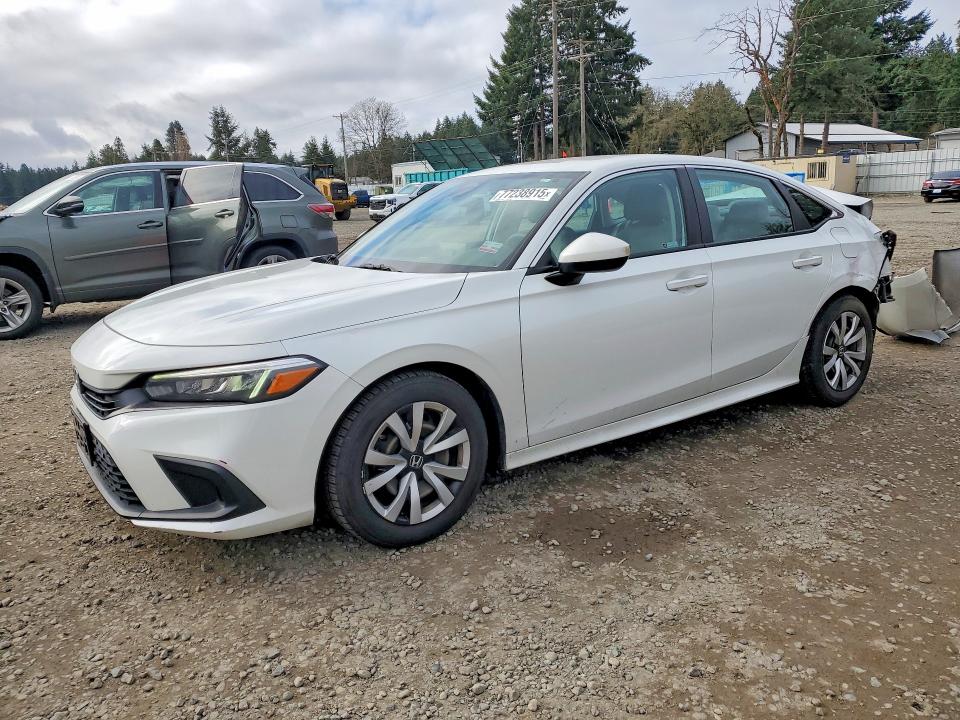 2022 HONDA CIVIC — VIN 2HGFE2F23NH522593