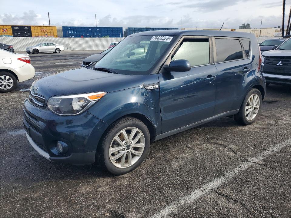 2019 KIA SOUL + — VIN KNDJP3A5XK7692306