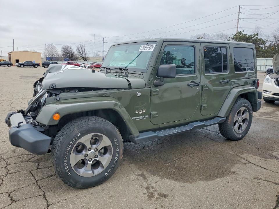 2016 JEEP WRANGLER UNLIMITED — VIN 1C4BJWEG7GL154390