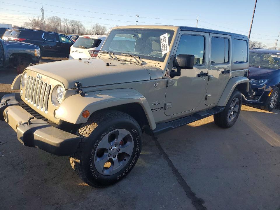 2017 JEEP WRANGLER UNLIMITED — VIN 1C4BJWEG4HL625185