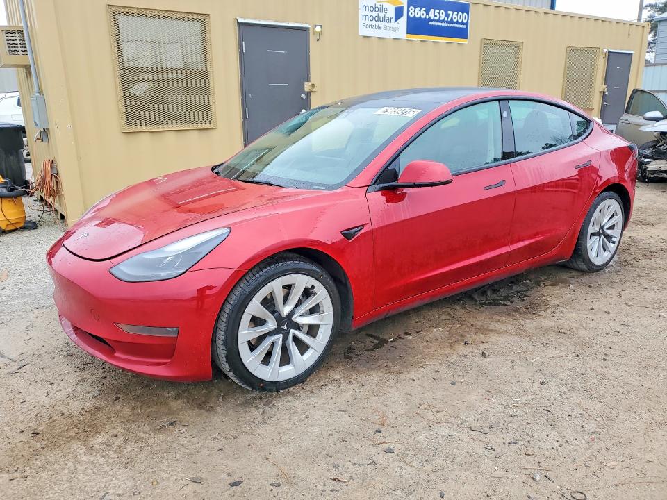 2022 TESLA MODEL 3 — VIN 5YJ3E1EA9NF370099