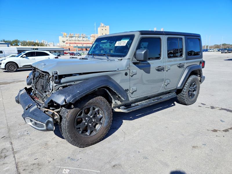 2022 JEEP WRANGLER UNLIMITED — VIN 1C4HJXDG8NW242183