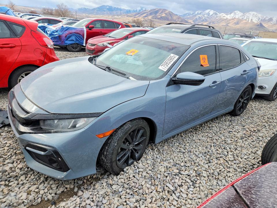 2021 HONDA CIVIC — VIN SHHFK7H64MU208099