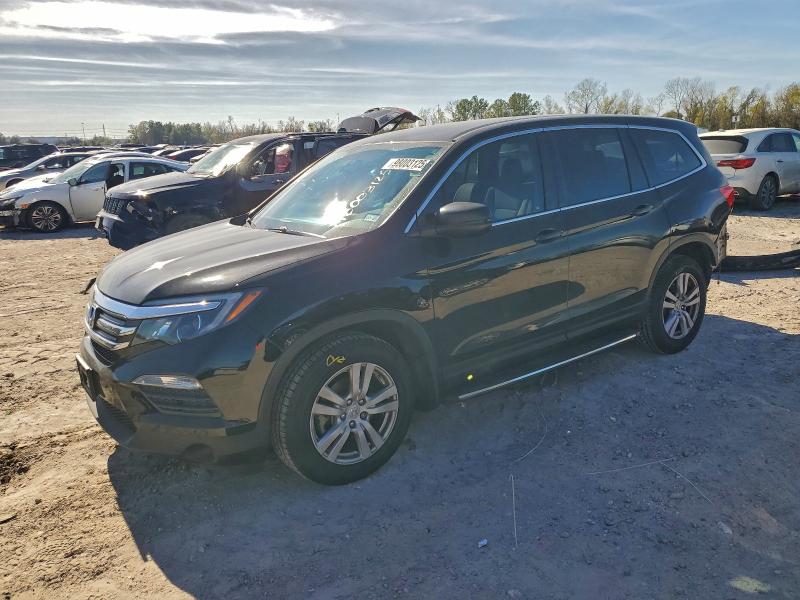 2018 HONDA PILOT LX — VIN 5FNYF5H16JB030537
