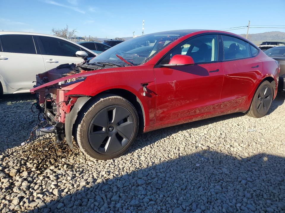 2021 TESLA MODEL 3 — VIN 5YJ3E1EB9MF087774