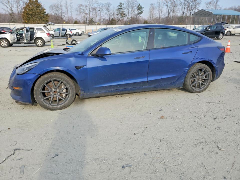 2022 TESLA MODEL 3 — VIN 5YJ3E1EAXNF191215