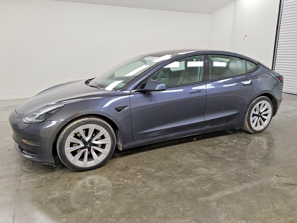 2022 TESLA MODEL 3 — VIN 5YJ3E1EA3NF370969