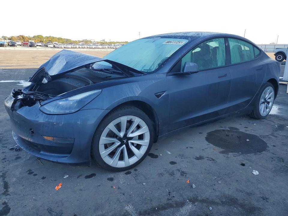 2022 TESLA MODEL 3 — VIN 5YJ3E1EAXNF287779