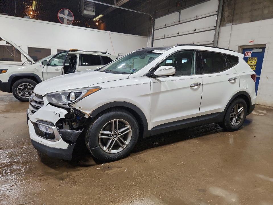 2017 HYUNDAI SANTA FE S — VIN 5XYZUDLB6HG397834