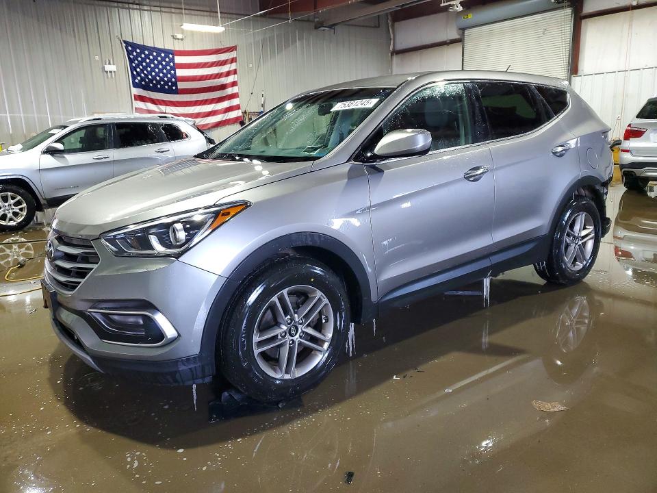 2018 HYUNDAI SANTA FE S — VIN 5NMZTDLB4JH091603