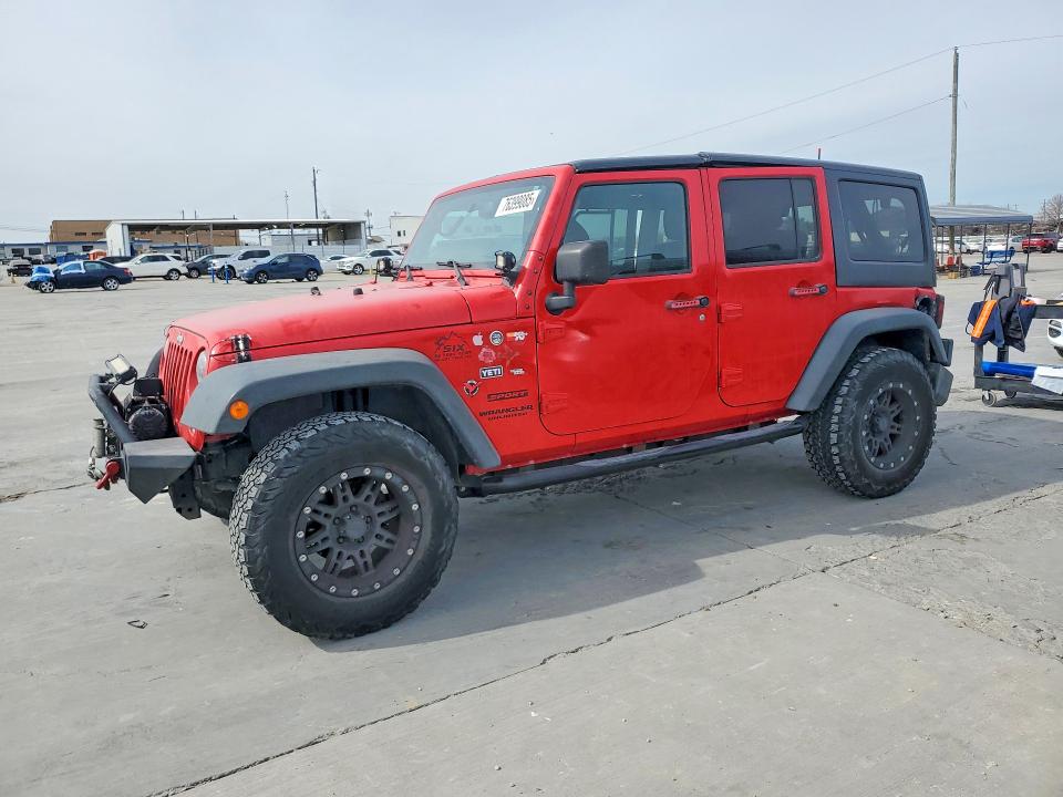 2016 JEEP WRANGLER UNLIMITED — VIN 1C4BJWDGXGL329717