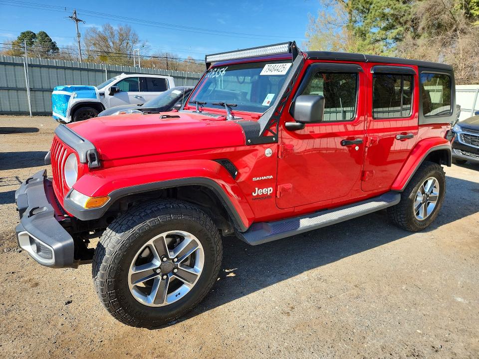 2019 JEEP WRANGLER UNLIMITED — VIN 1C4HJXENXKW624837