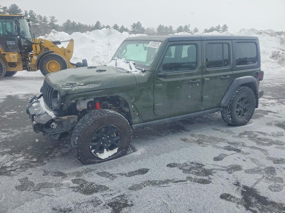 2021 JEEP WRANGLER UNLIMITED — VIN 1C4HJXDG1MW637174