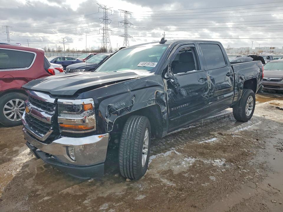 2018 CHEVROLET SILVERADO — VIN 3GCUKREC1JG518554