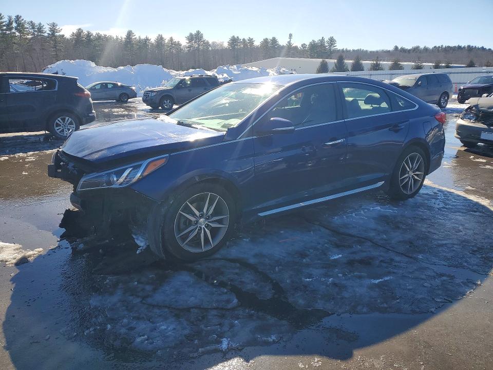 2017 HYUNDAI SONATA — VIN 5NPE34ABXHH455845