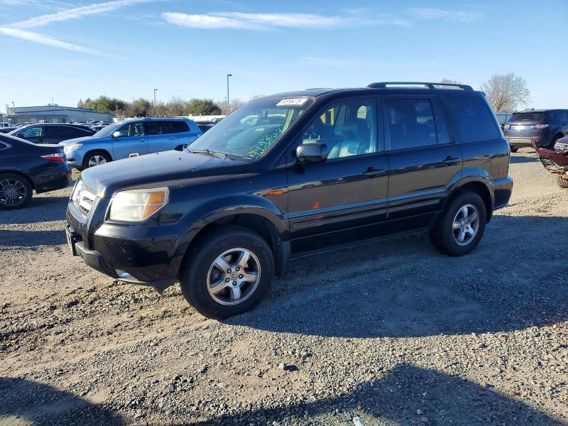 2006 HONDA PILOT EX — VIN 2HKYF18586H536875