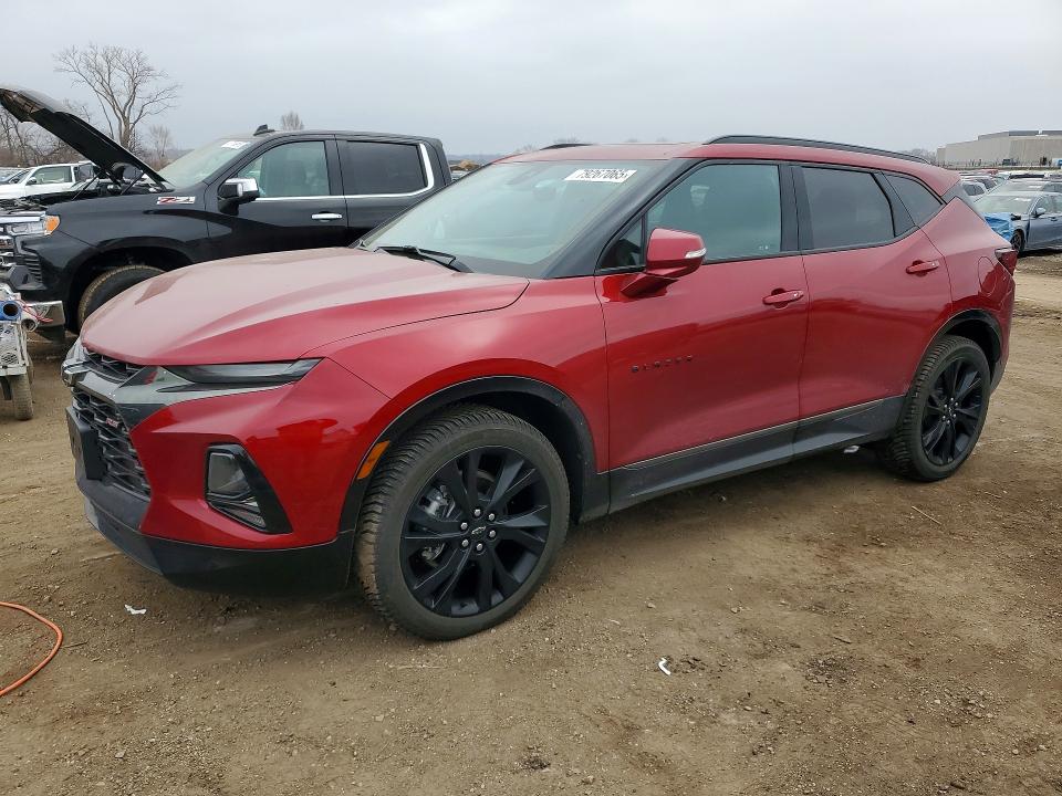 2021 CHEVROLET BLAZER — VIN 3GNKBKRS4MS528374