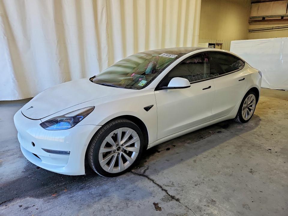 2022 TESLA MODEL 3 — VIN 5YJ3E1EB3NF301157