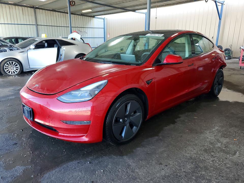 2022 TESLA MODEL 3 — VIN 5YJ3E1EA9NF288048