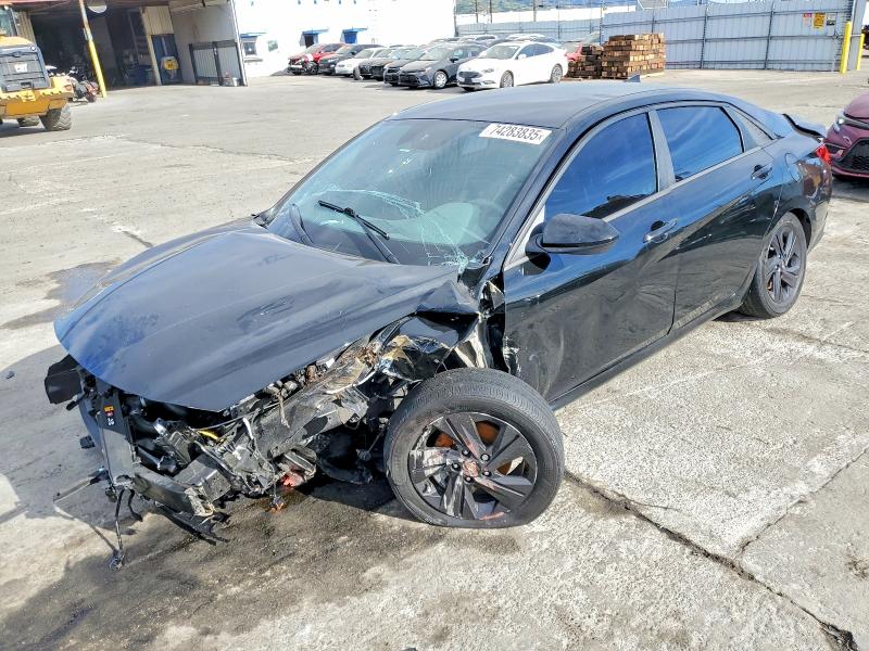 2022 HYUNDAI ELANTRA — VIN 5NPLM4AG8NH066231