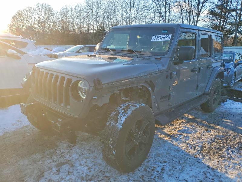 2022 JEEP WRANGLER UNLIMITED — VIN 1C4HJXEN0NW124691