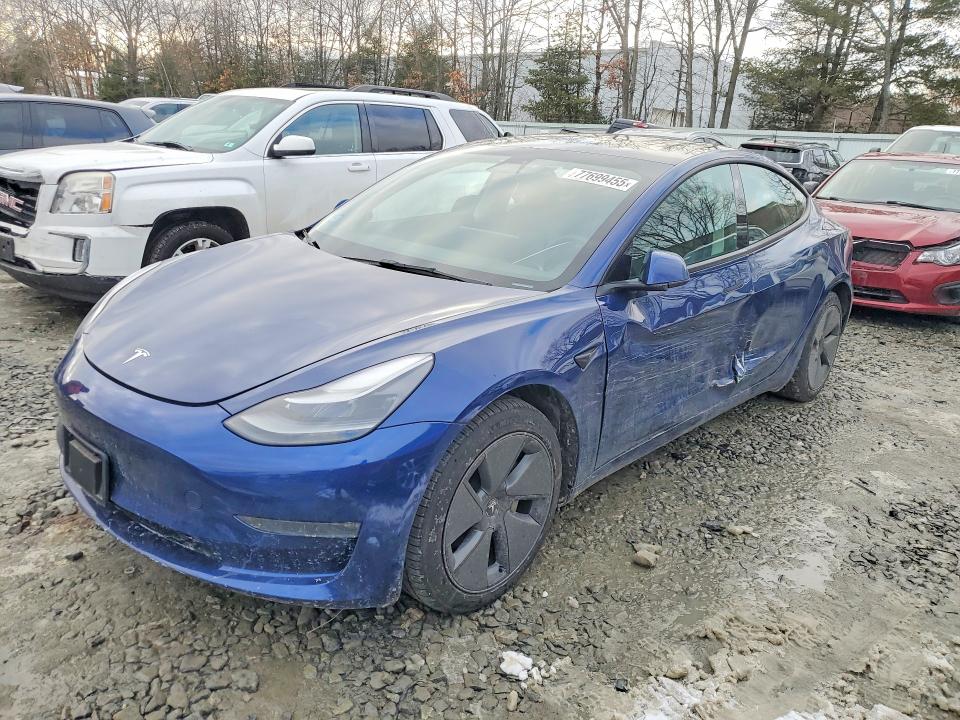 2022 TESLA MODEL 3 — VIN 5YJ3E1EB4NF119001