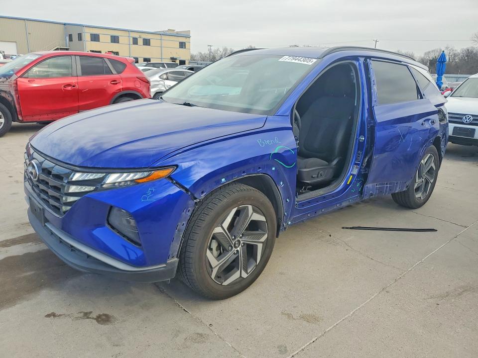 2022 HYUNDAI TUCSON — VIN 5NMJF3AE0NH048412