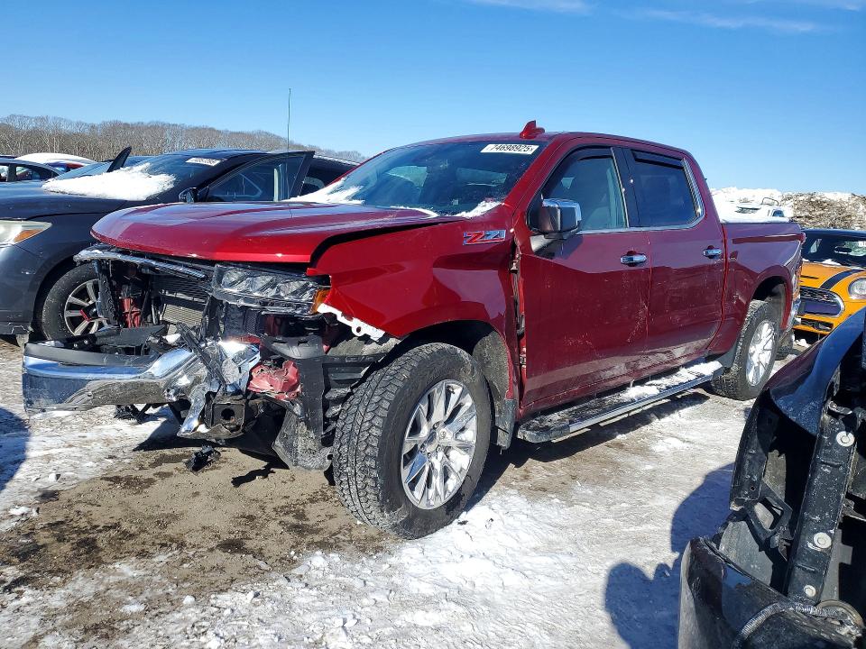 2022 CHEVROLET SILVERADO LTD — VIN 3GCUYGED4NG184005