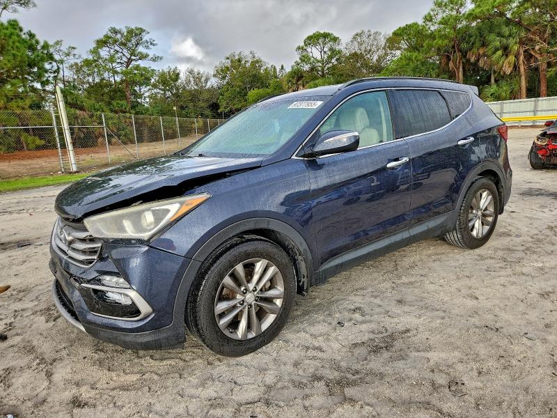 2017 HYUNDAI SANTA FE S — VIN 5XYZU4LA0HG489254