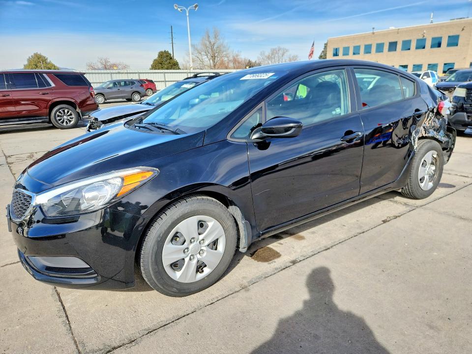 2016 KIA FORTE — VIN KNAFK4A63G5555307