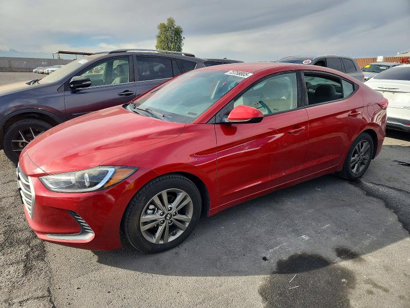 2018 HYUNDAI ELANTRA — VIN 5NPD84LF9JH306703