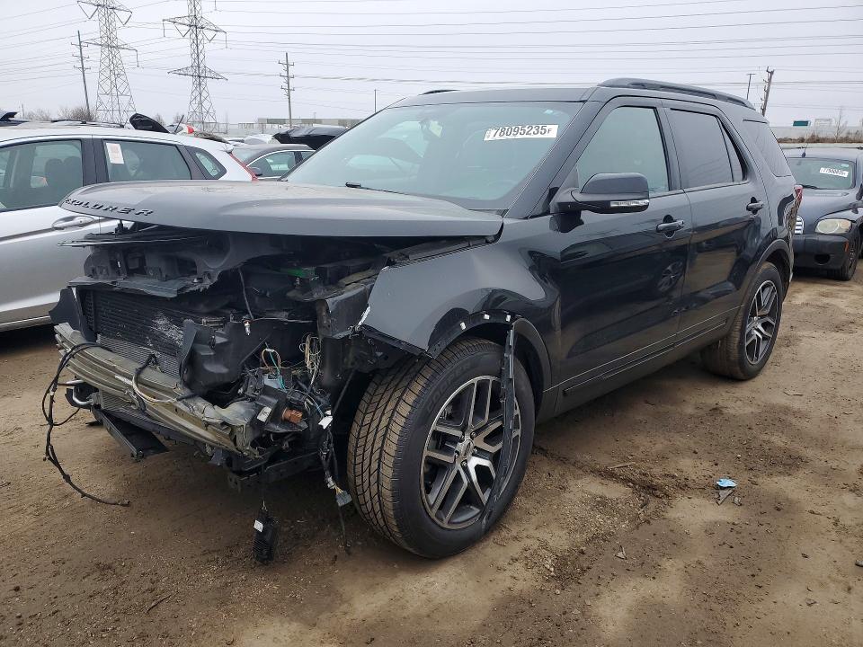 2017 FORD EXPLORER — VIN 1FM5K8GT2HGD37119