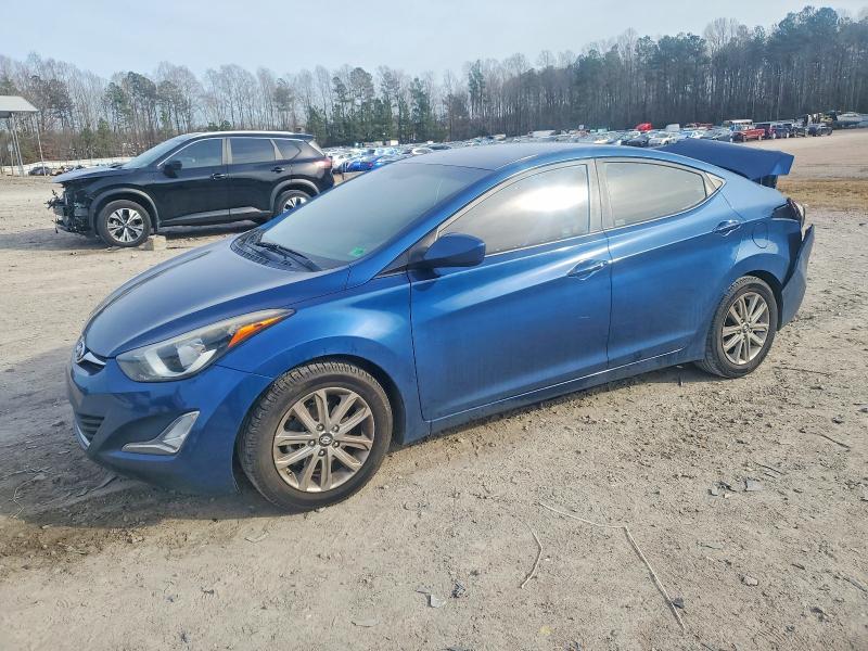 2015 HYUNDAI ELANTRA — VIN KMHDH4AE3FU447463