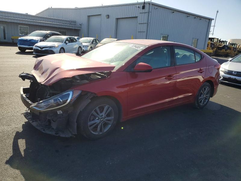 2018 HYUNDAI ELANTRA — VIN 5NPD84LF8JH252682