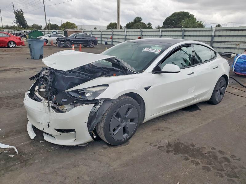 2021 TESLA MODEL 3 — VIN 5YJ3E1EA3MF096137